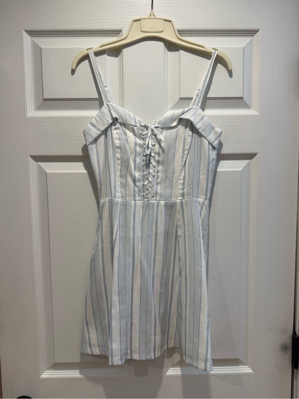 superdown Libby Lace Up Sundress